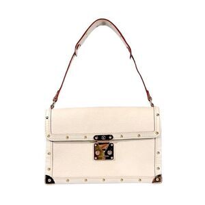 Louis Vuitton Suhali L'Aimable Leather Shoulder Handbag White (Ivory)